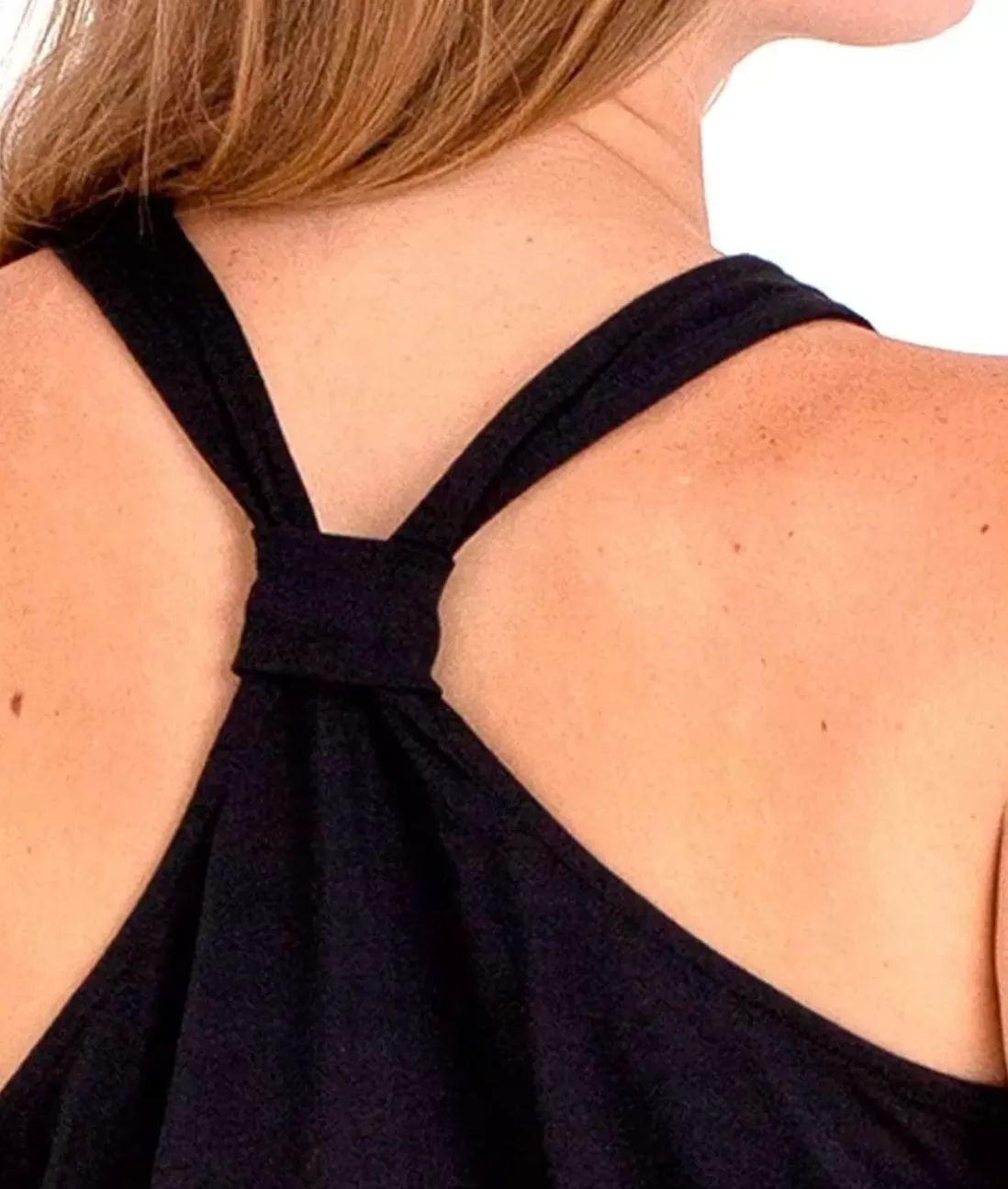 Women Nayked Apparel Athleisure>Ladies Ridiculously Soft Knotted Racerback Tank