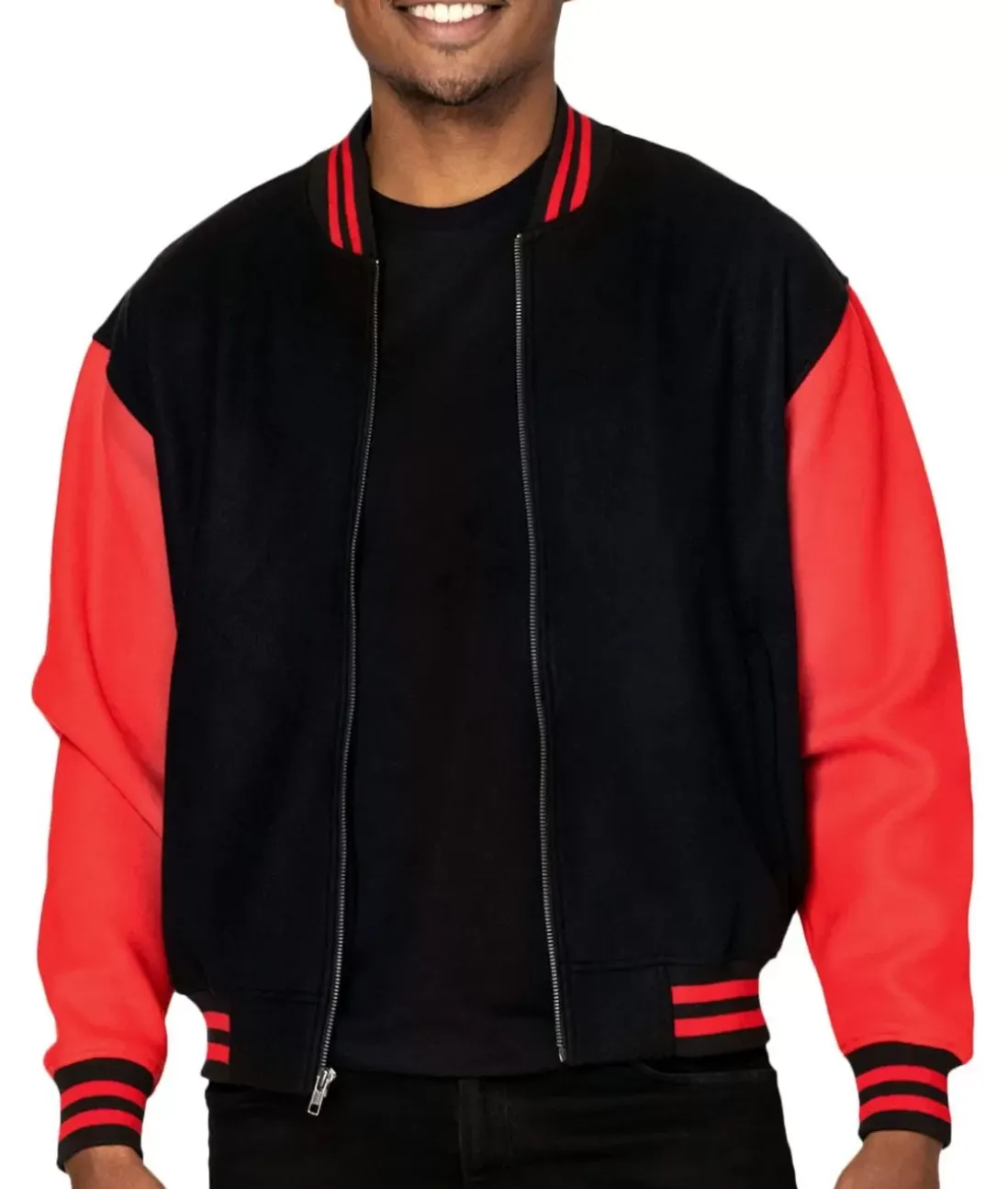 Women Nayked Apparel Outerwear>Legendary Wool Bomber Jacket