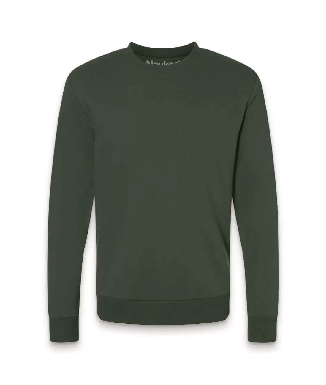Men Nayked Apparel Hoodies & Sweatshirts>Men Soft Eco Friendly Crew Neck Pullover