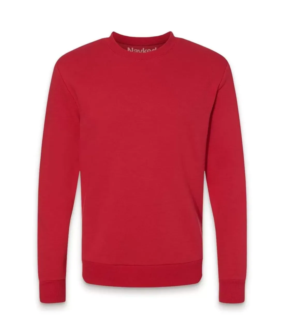 Men Nayked Apparel Hoodies & Sweatshirts>Men Soft Eco Friendly Crew Neck Pullover
