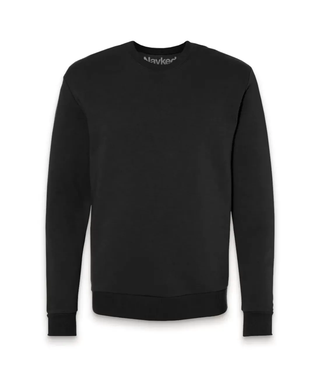 Men Nayked Apparel Hoodies & Sweatshirts>Men Soft Eco Friendly Crew Neck Pullover