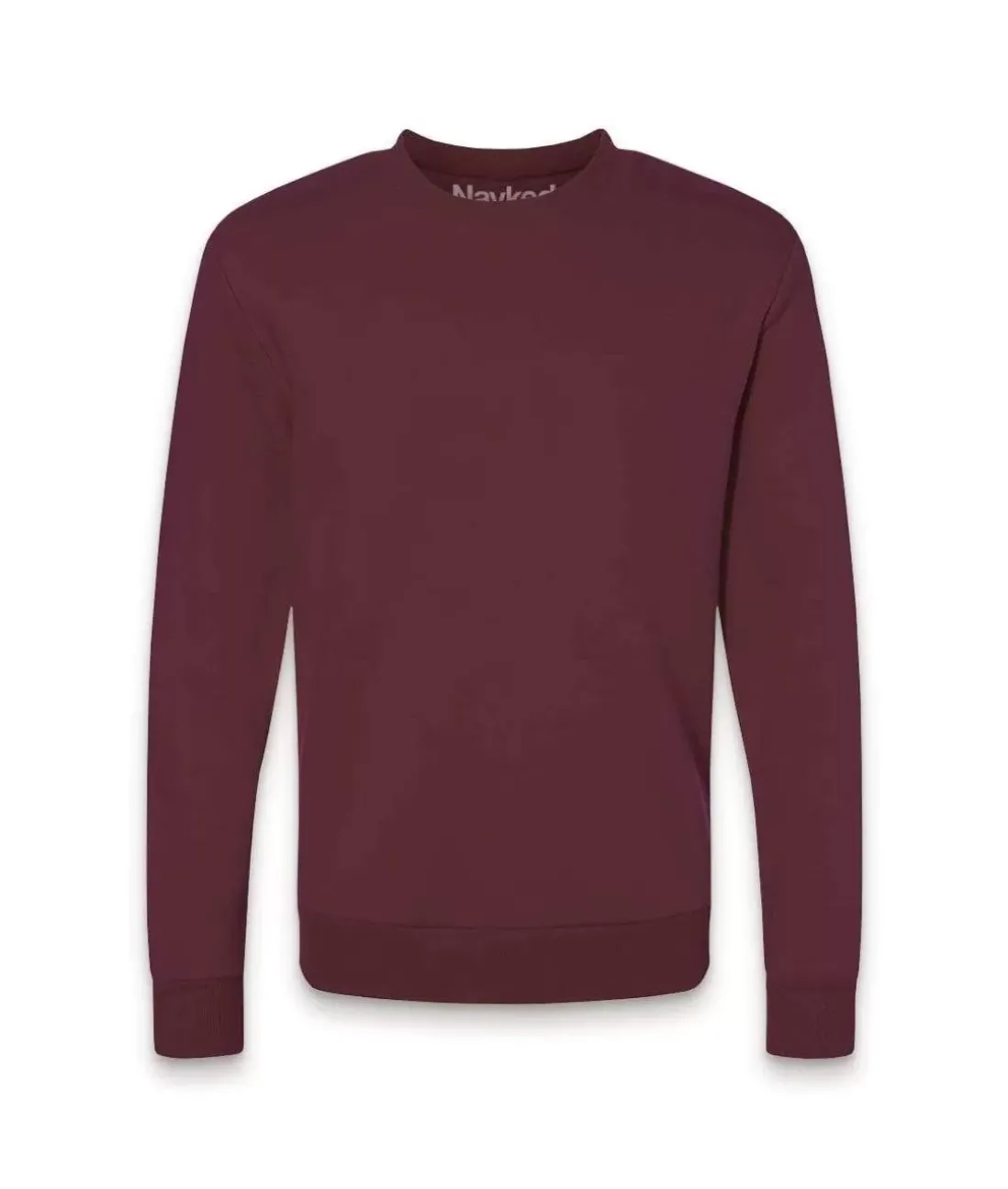Men Nayked Apparel Hoodies & Sweatshirts>Men Soft Eco Friendly Crew Neck Pullover