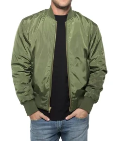 Men Nayked Apparel Shirts>Men'S Bomber Jacket