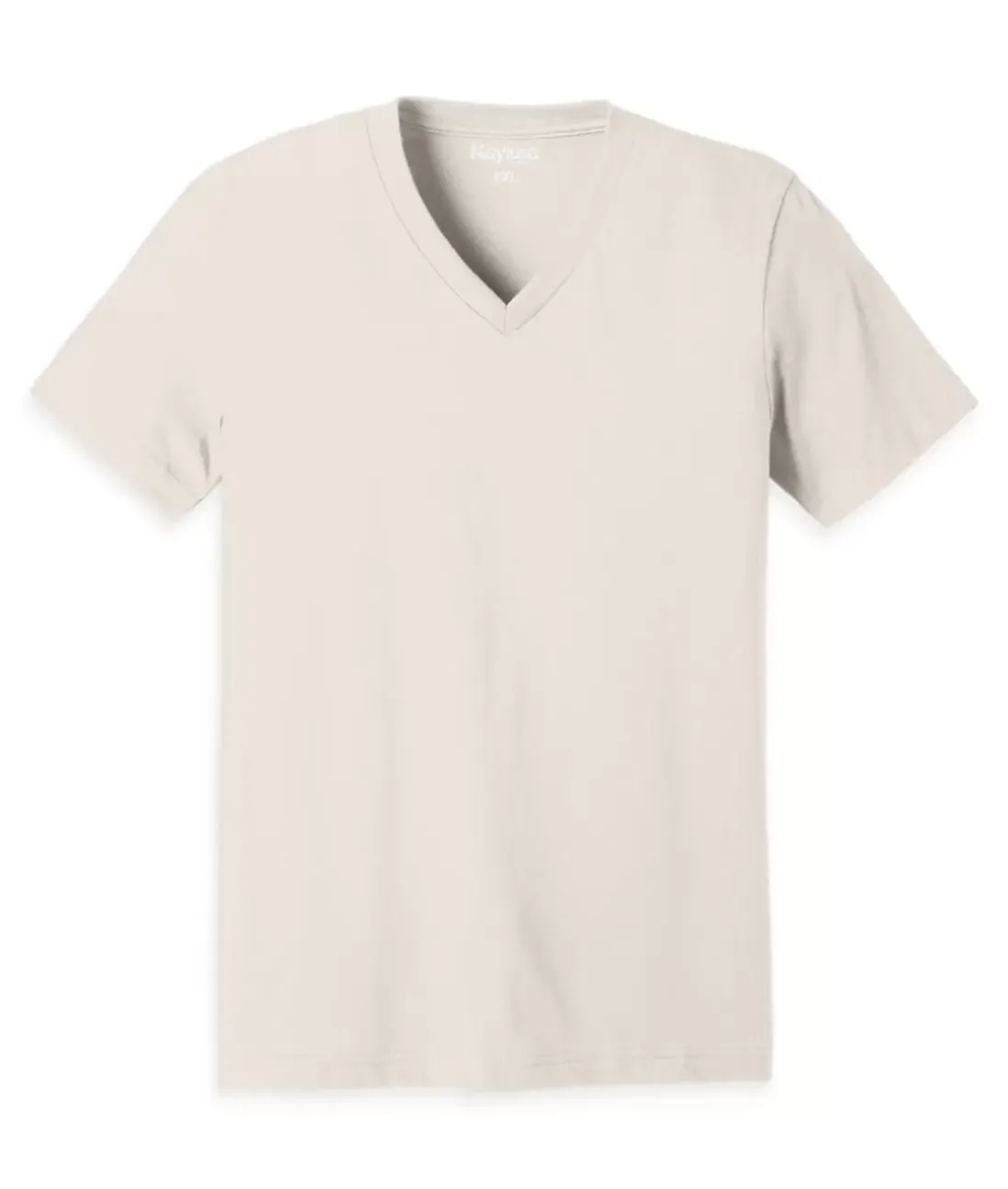 Men Nayked Apparel T-Shirts>Men'S Classic Cotton Big Short Sleeve V-Neck T-Shirt