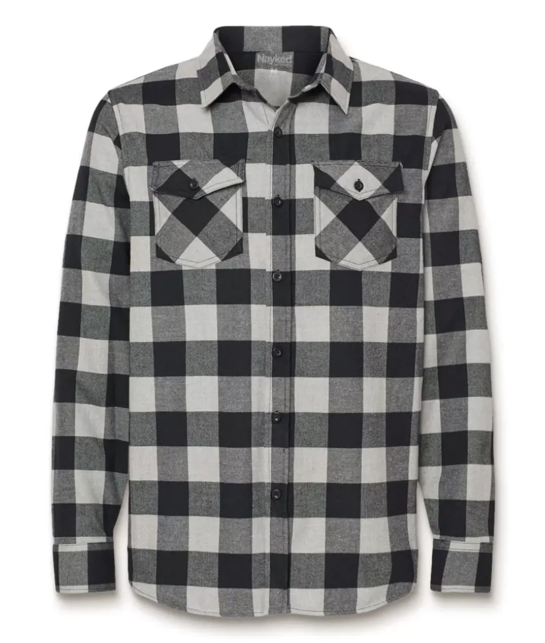 Men Nayked Apparel Shirts>Men'S Classic Flannel Shirt