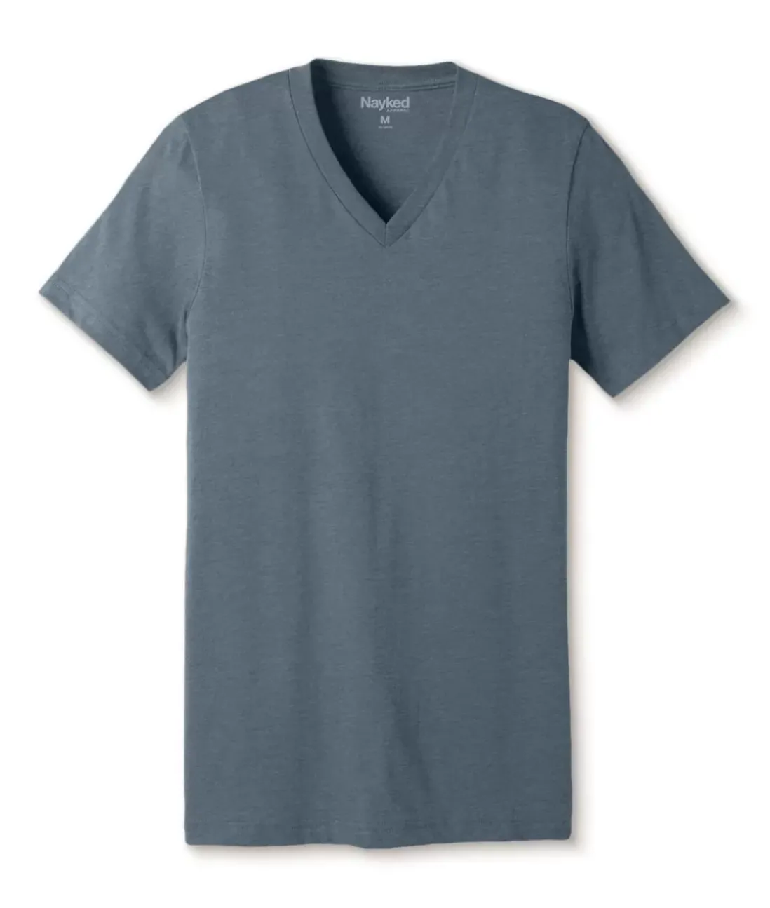 Men Nayked Apparel Shirts>Men'S Classic Soft Heathered Short Sleeve V-Neck T-Shirt