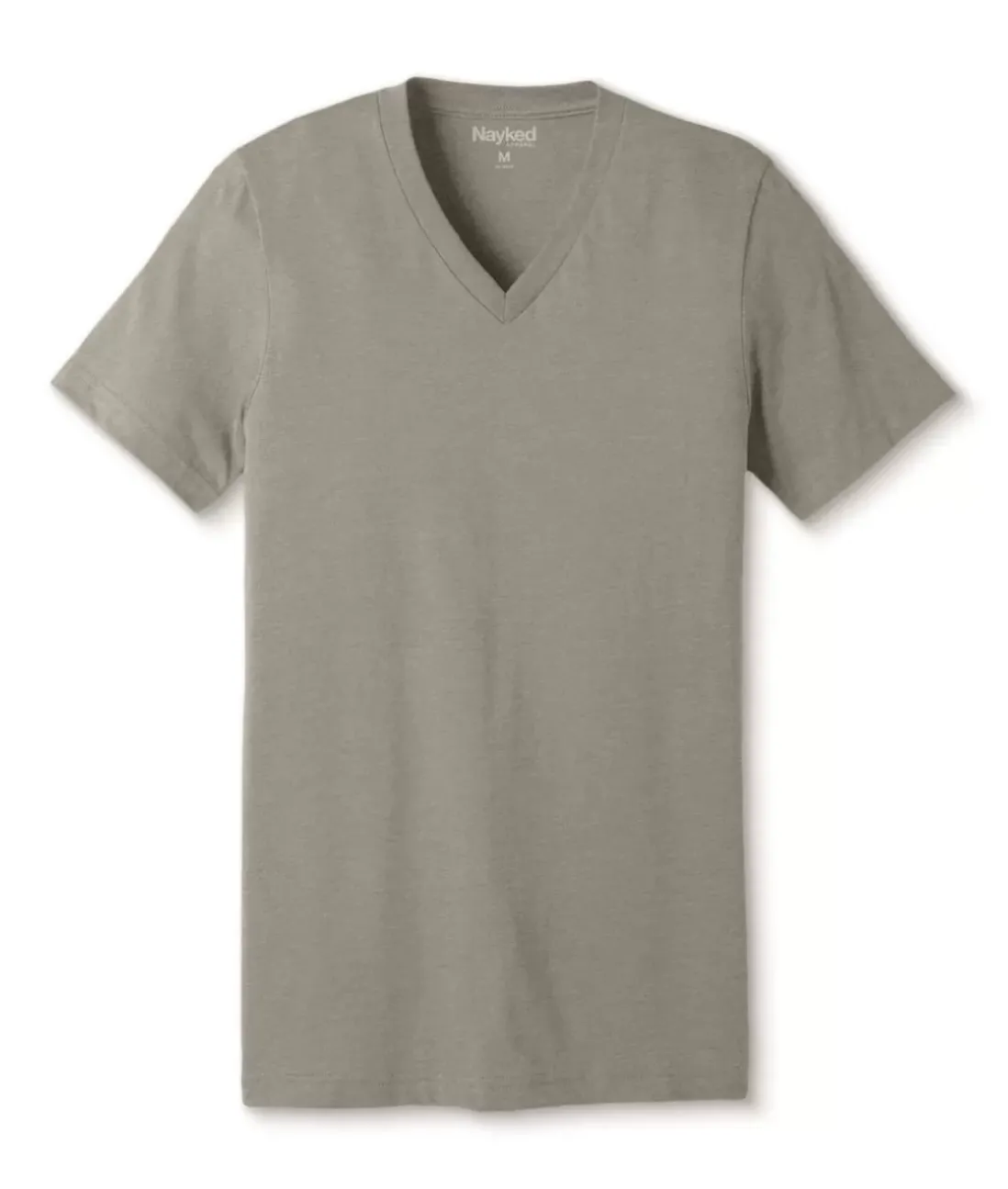 Men Nayked Apparel Shirts>Men'S Classic Soft Heathered Short Sleeve V-Neck T-Shirt