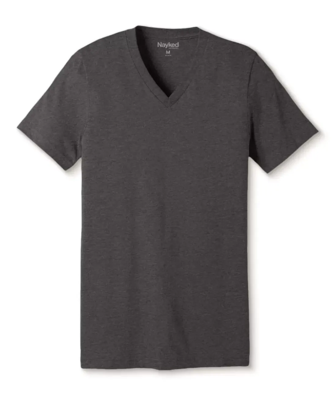 Men Nayked Apparel Shirts>Men'S Classic Soft Heathered Short Sleeve V-Neck T-Shirt