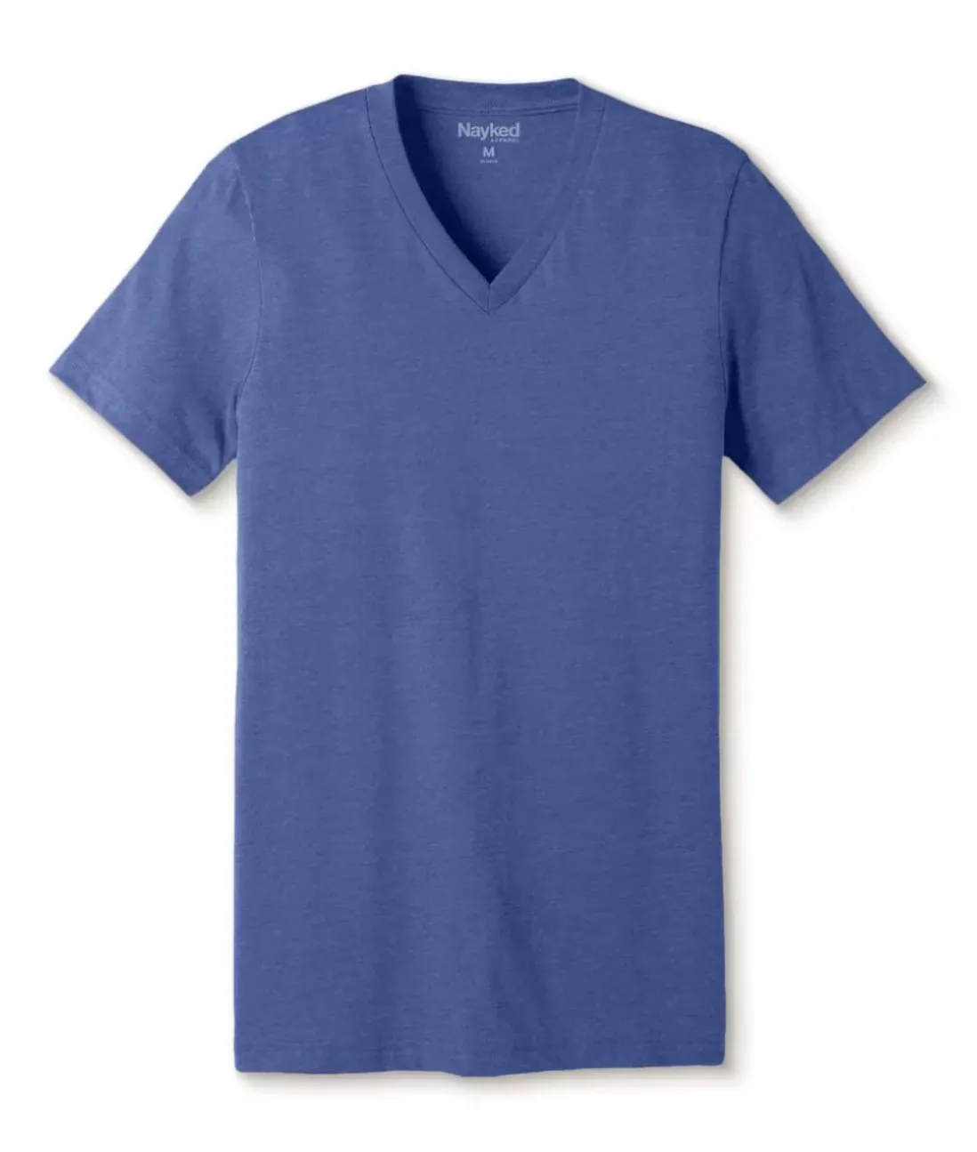 Men Nayked Apparel T-Shirts>Men'S Classic Soft Heathered Short Sleeve V-Neck T-Shirt