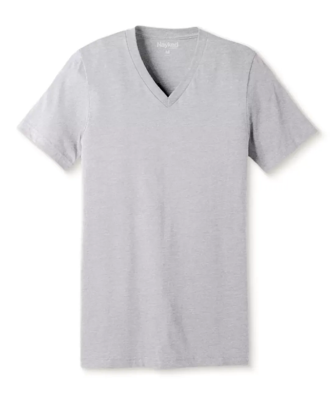 Men Nayked Apparel T-Shirts>Men'S Classic Soft Heathered Short Sleeve V-Neck T-Shirt