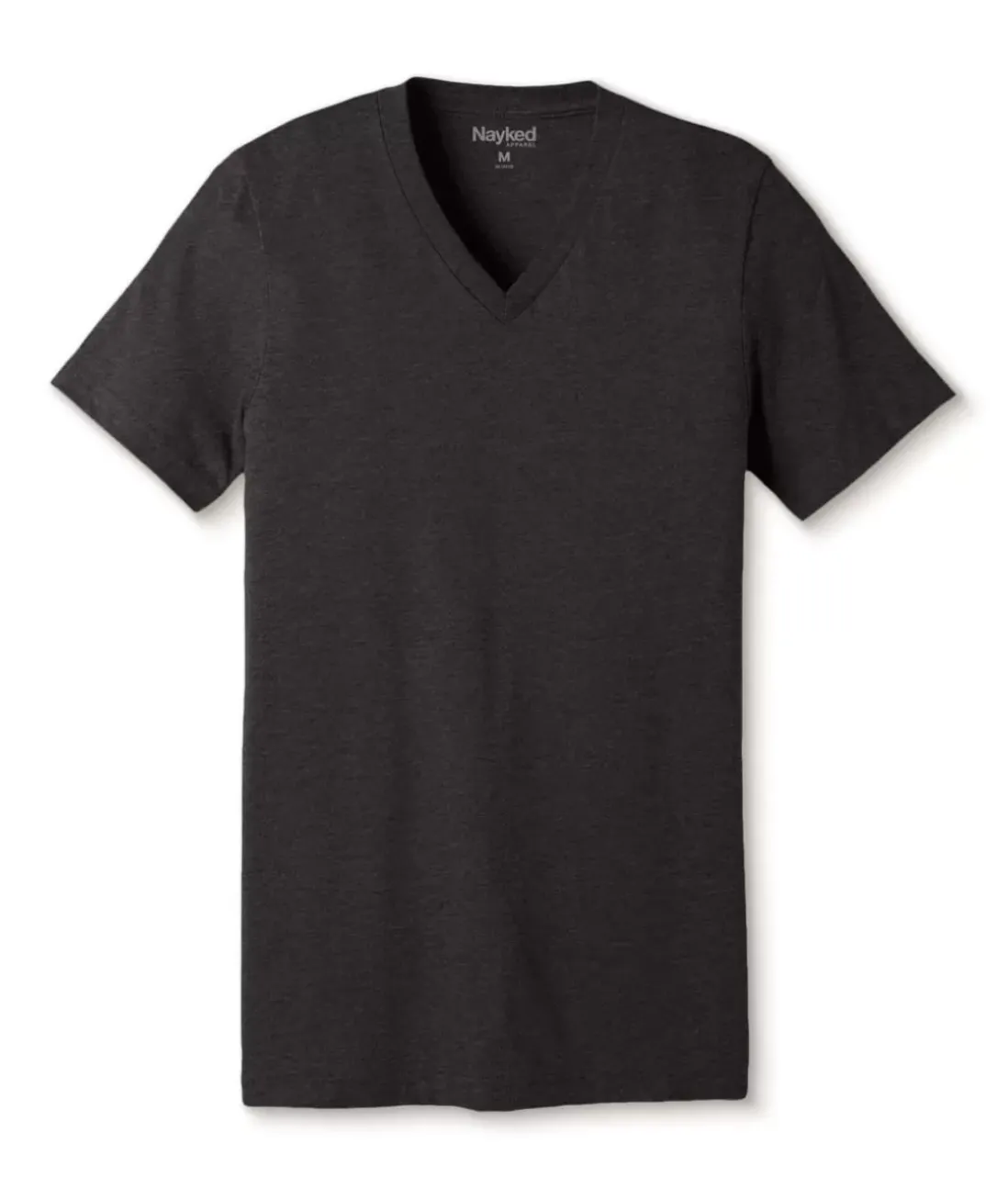 Men Nayked Apparel T-Shirts>Men'S Classic Soft Heathered Short Sleeve V-Neck T-Shirt