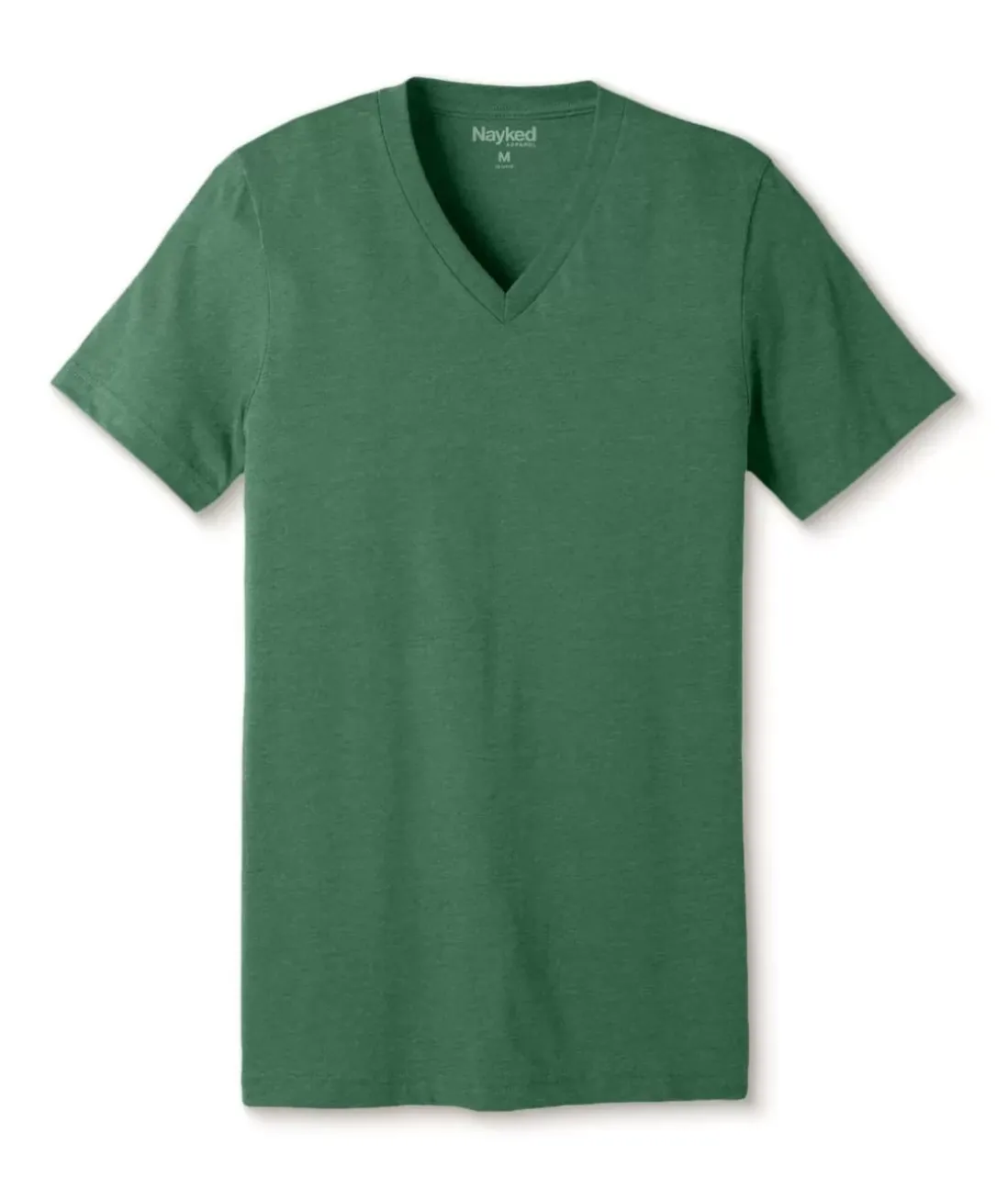 Men Nayked Apparel T-Shirts>Men'S Classic Soft Heathered Short Sleeve V-Neck T-Shirt