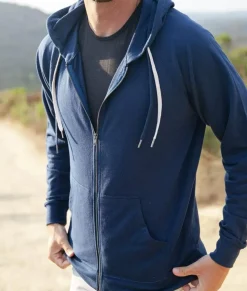 Men Nayked Apparel Hoodies & Sweatshirts>Men'S French Terry Full-Zip Hoodie