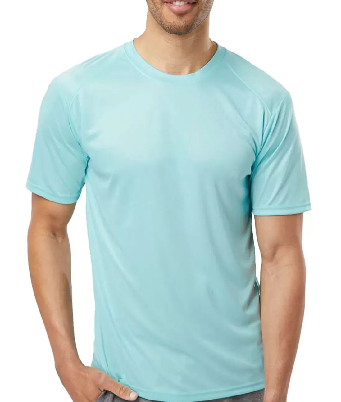 Men Nayked Apparel Shirts>Men'S Islander Performance Upf Short Sleeve T-Shirt