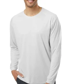 Men Nayked Apparel Shirts>Men'S Long Islander Performance Upf Long Sleeve T-Shirt