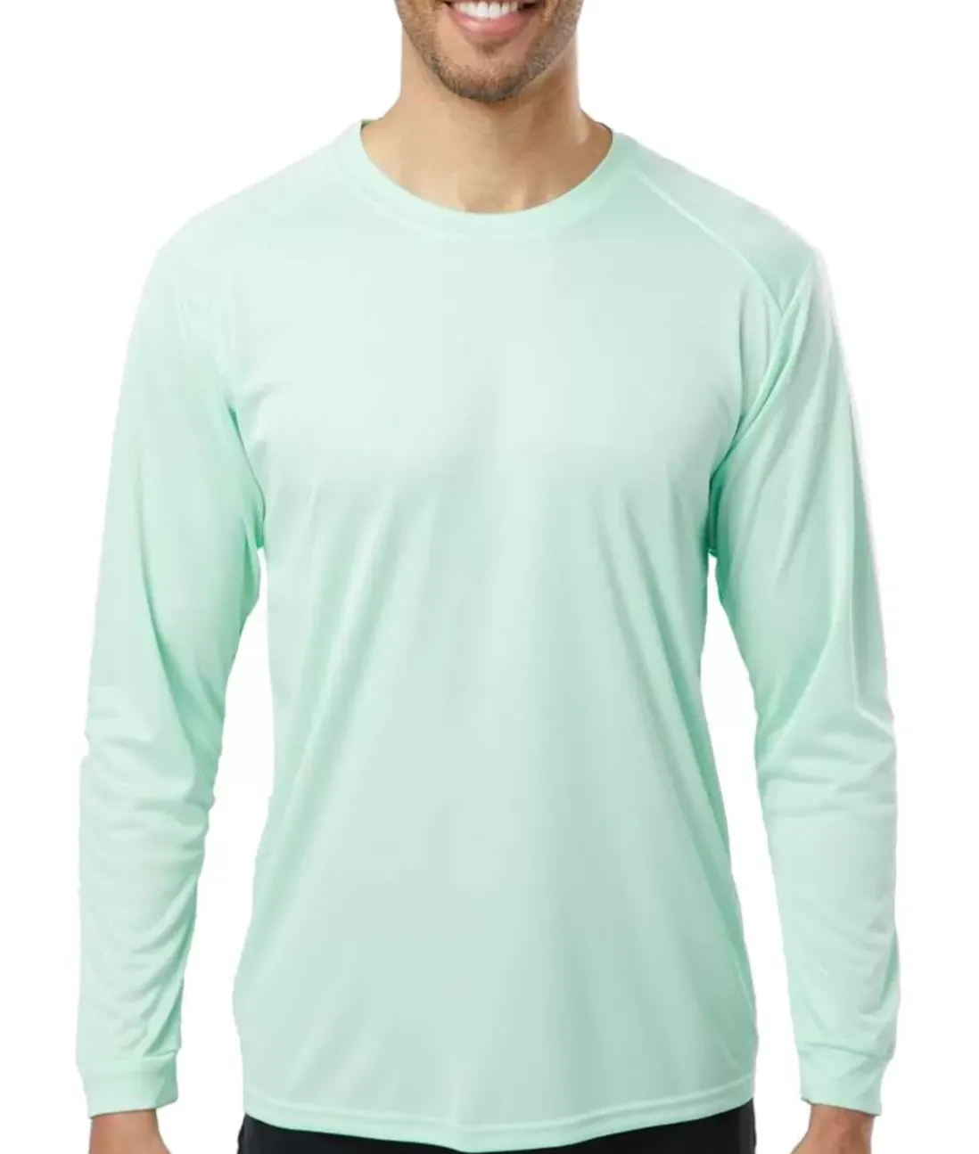 Men Nayked Apparel Swim>Men'S Long Islander Performance Upf Long Sleeve T-Shirt
