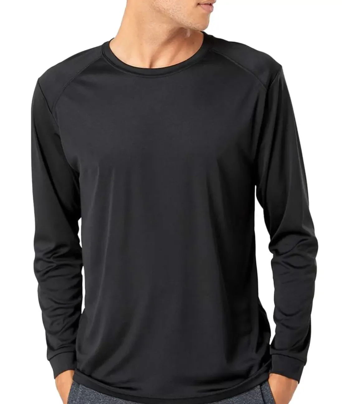 Men Nayked Apparel T-Shirts>Men'S Long Islander Performance Upf Long Sleeve T-Shirt
