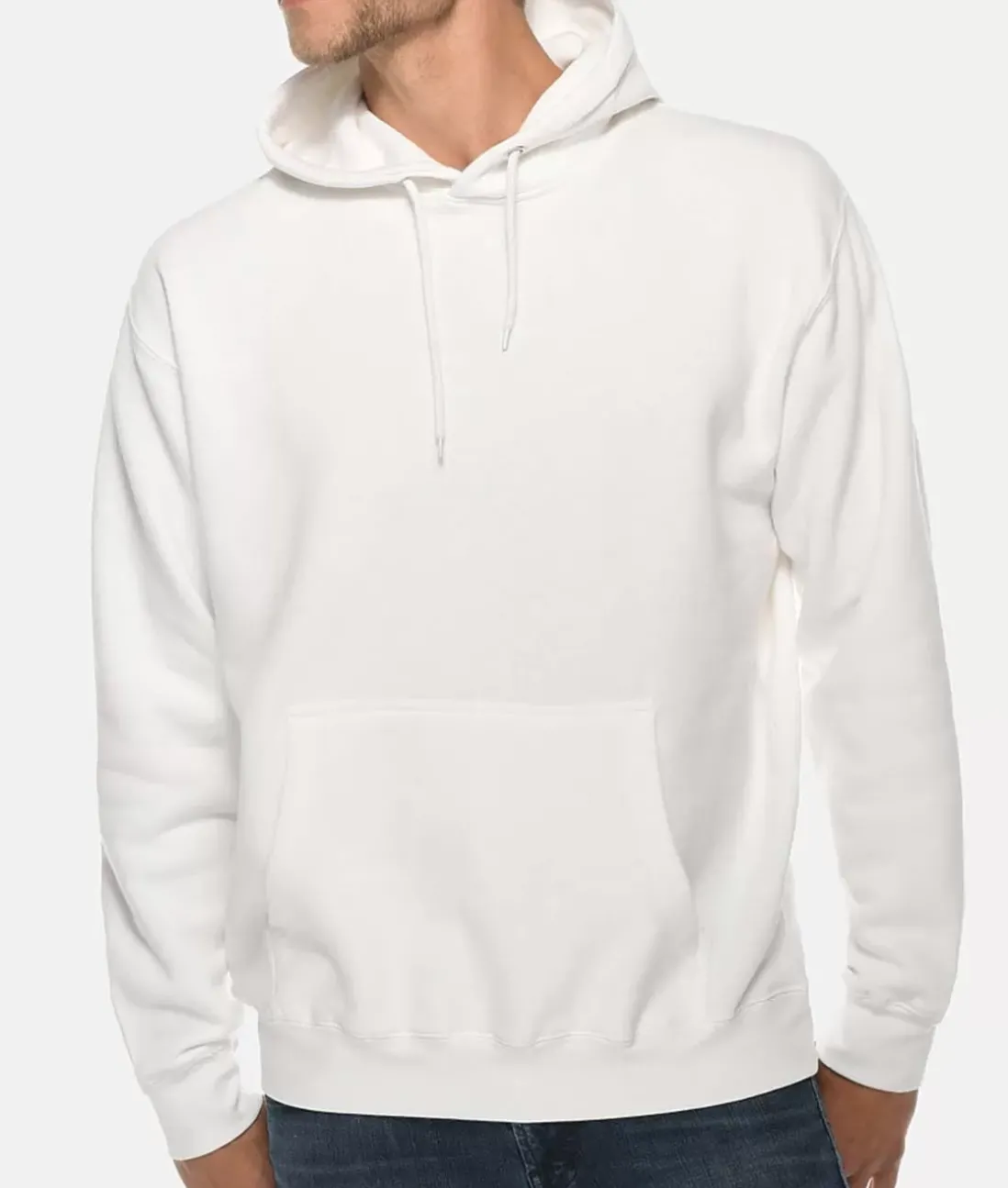 Men Nayked Apparel Shirts>Men'S Midweight Premium Soft Pullover Sweatshirt Hoodie