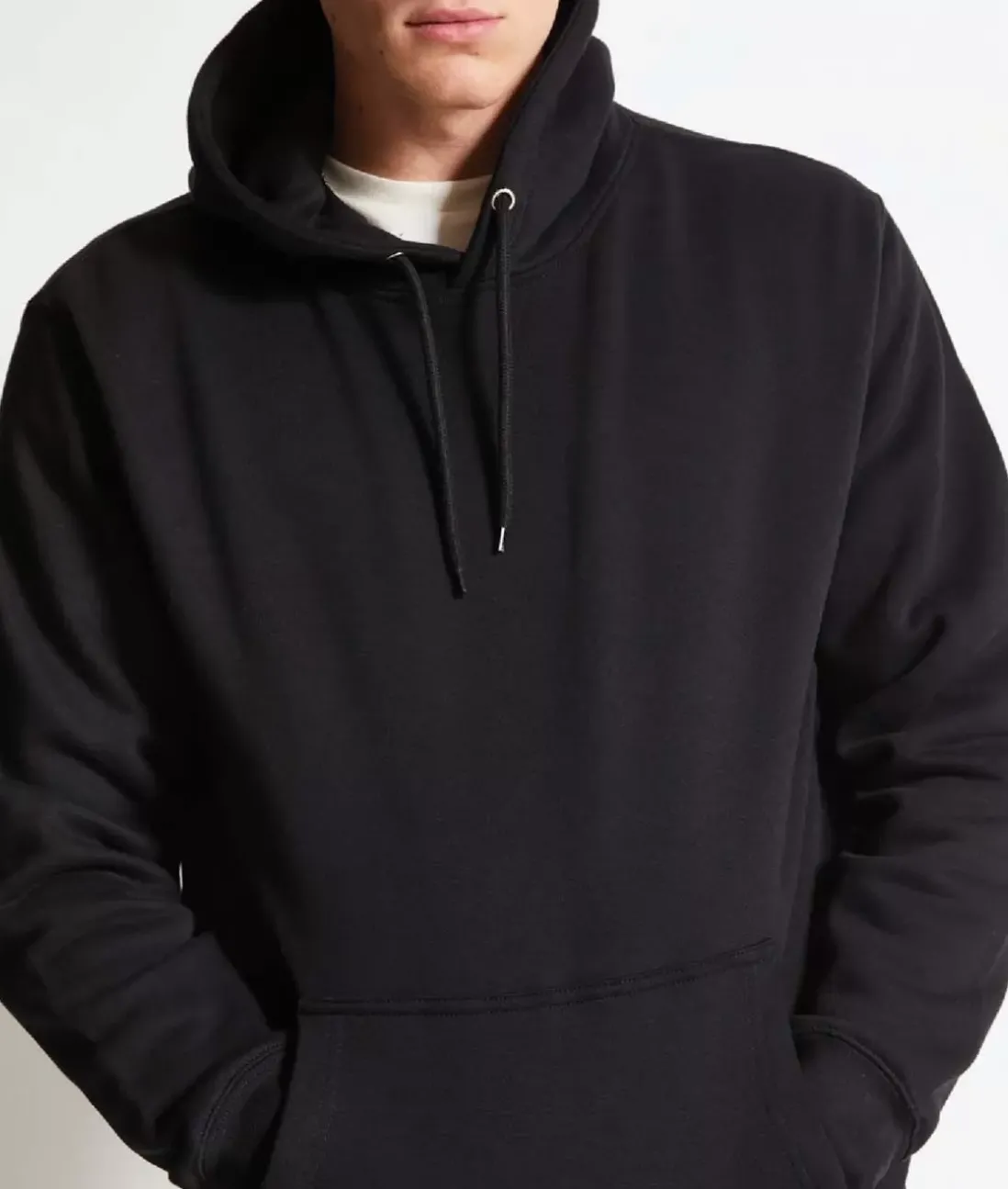Men Nayked Apparel Shirts>Men'S Midweight Premium Soft Pullover Sweatshirt Hoodie