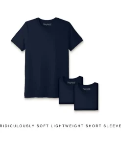 Men Nayked Apparel T-Shirt Packs>Men'S 3Pk Ridiculously Soft Lightweight Crew Neck T-Shirt