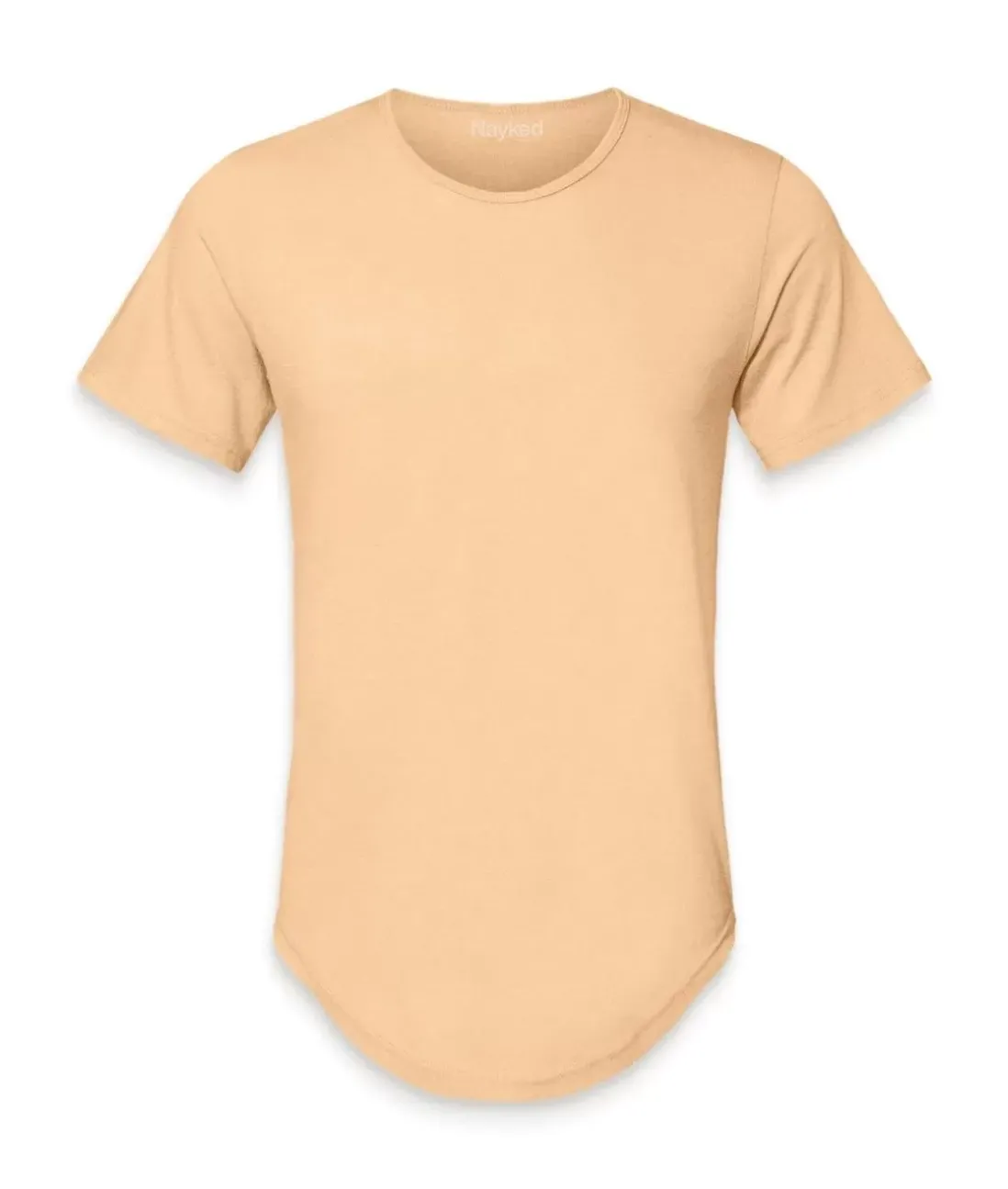 Men Nayked Apparel T-Shirts>Men'S Ridiculously Soft Curved Hem Urban T-Shirt