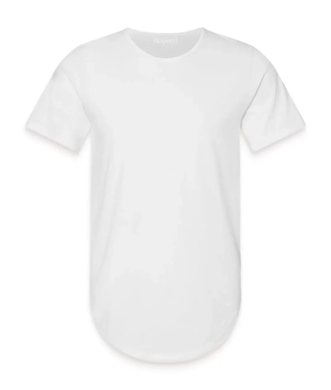 Men Nayked Apparel T-Shirts>Men'S Ridiculously Soft Curved Hem Urban T-Shirt