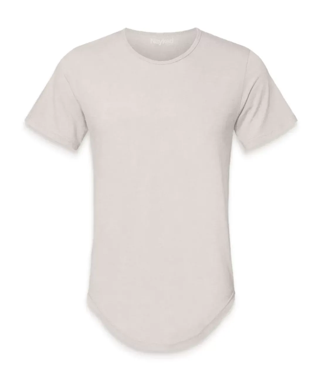 Men Nayked Apparel Shirts>Men'S Ridiculously Soft Curved Hem Urban T-Shirt