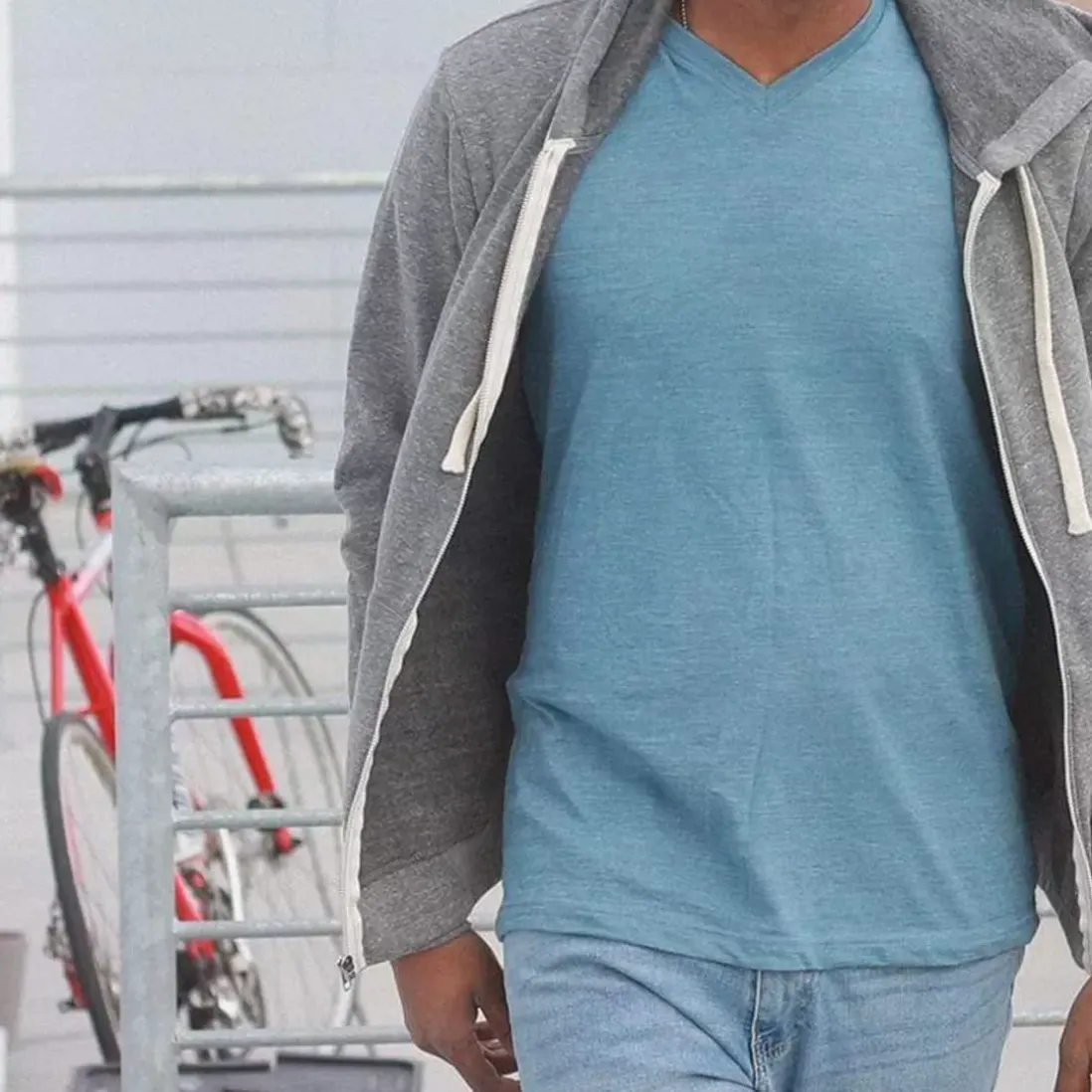Men Nayked Apparel Shirts>Men'S Ridiculously Soft Fleece Full-Zip Hoodie