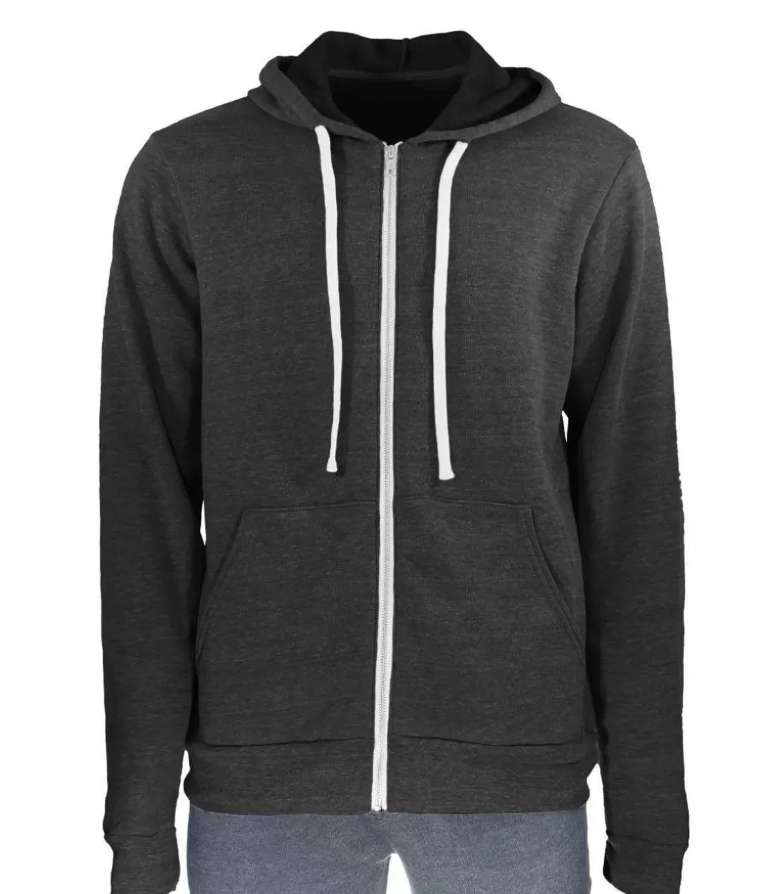 Men Nayked Apparel Shirts>Men'S Ridiculously Soft Fleece Full-Zip Hoodie