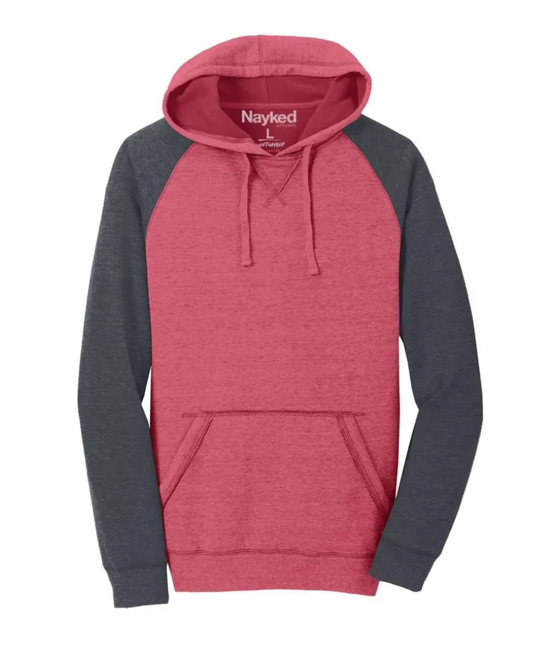 Men Nayked Apparel Hoodies & Sweatshirts>Men'S Ridiculously Soft Fleece Raglan Hoodie