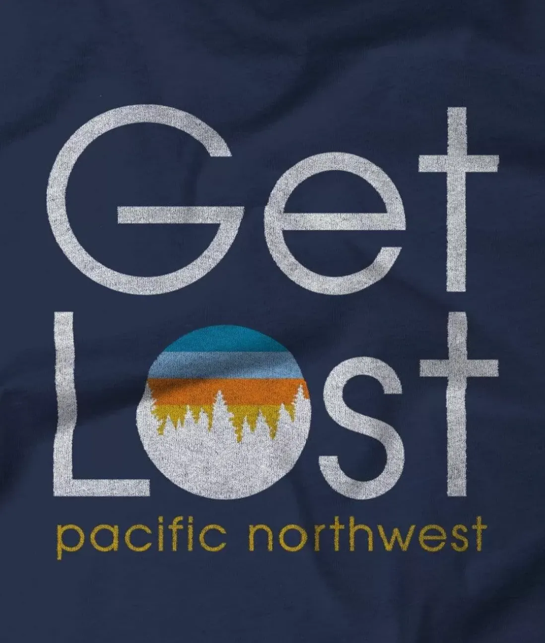 Men Nayked Apparel Shirts>Men'S Ridiculously Soft Fleece Pullover Graphic Sweatshirt | Get Lost