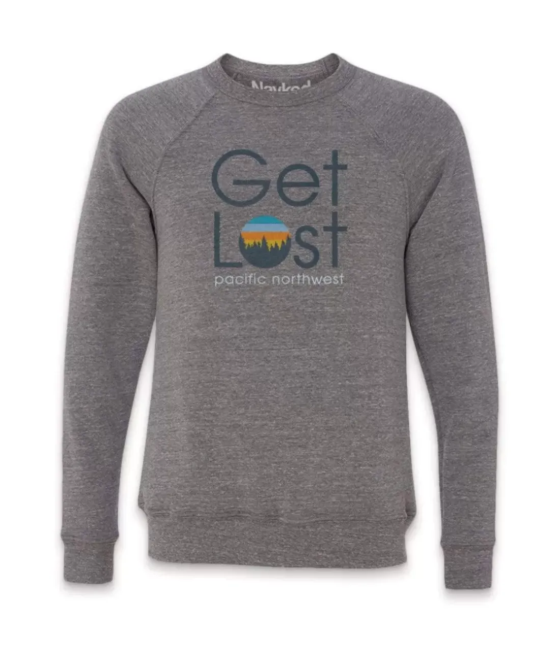 Men Nayked Apparel Shirts>Men'S Ridiculously Soft Fleece Pullover Graphic Sweatshirt | Get Lost