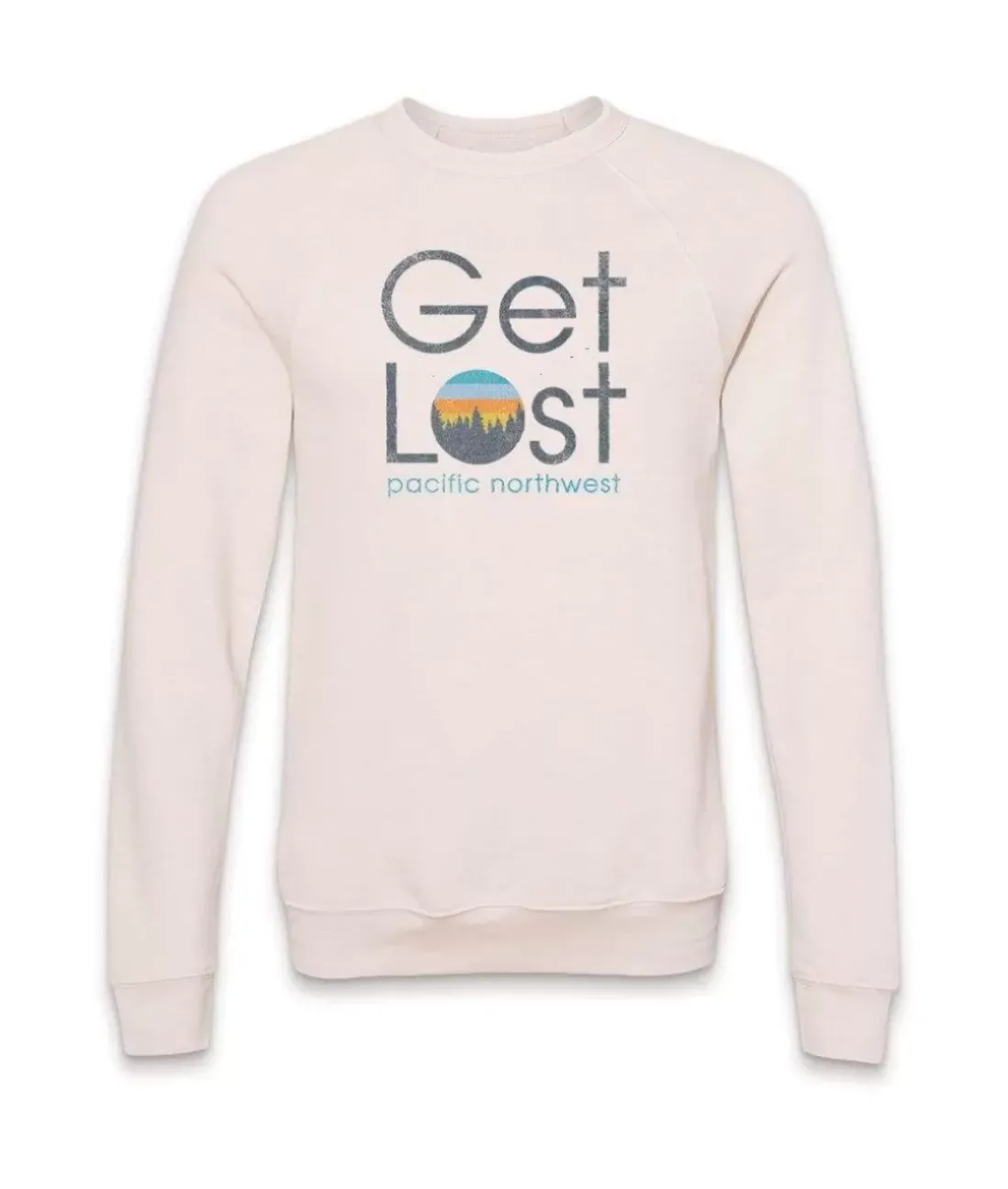 Men Nayked Apparel Shirts>Men'S Ridiculously Soft Fleece Pullover Graphic Sweatshirt | Get Lost