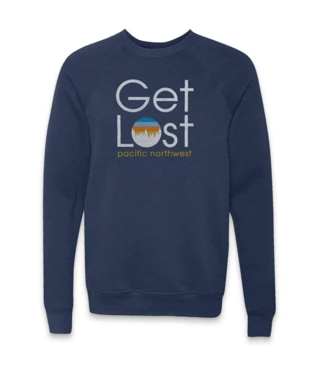 Men Nayked Apparel Shirts>Men'S Ridiculously Soft Fleece Pullover Graphic Sweatshirt | Get Lost