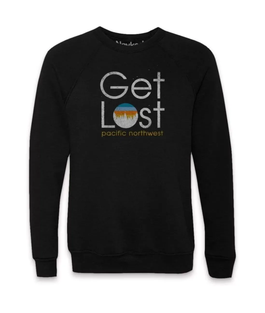 Men Nayked Apparel Shirts>Men'S Ridiculously Soft Fleece Pullover Graphic Sweatshirt | Get Lost