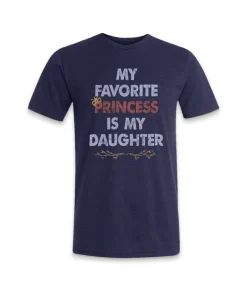 Men Nayked Apparel T-Shirts>Men'S Ridiculously Soft Lightweight Graphic Tee | My Favorite Princess