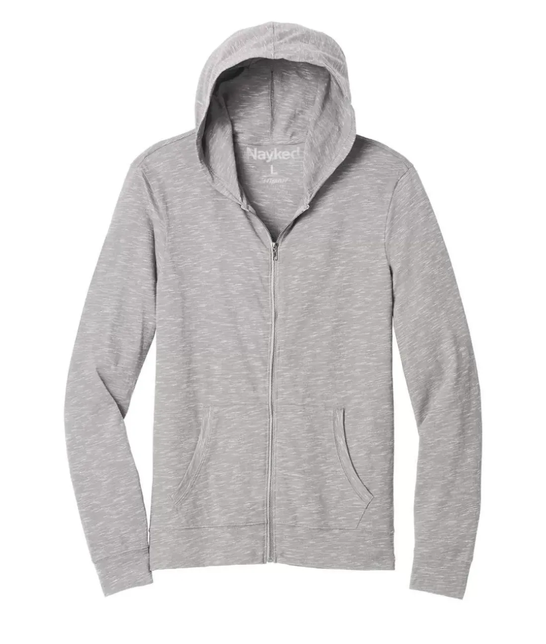 Men Nayked Apparel Hoodies & Sweatshirts>Men'S Ridiculously Soft Lightweight Full-Zip Hoodie