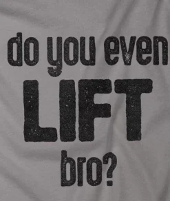 Men Nayked Apparel Shirts>Men'S Ridiculously Soft Lightweight Graphic Tee | Do You Even Lift, Bro?