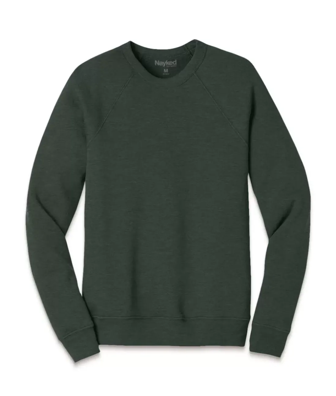 Men Nayked Apparel Shirts>Men'S Ridiculously Soft Lightweight Heathered Fleece Pullover Sweatshirt