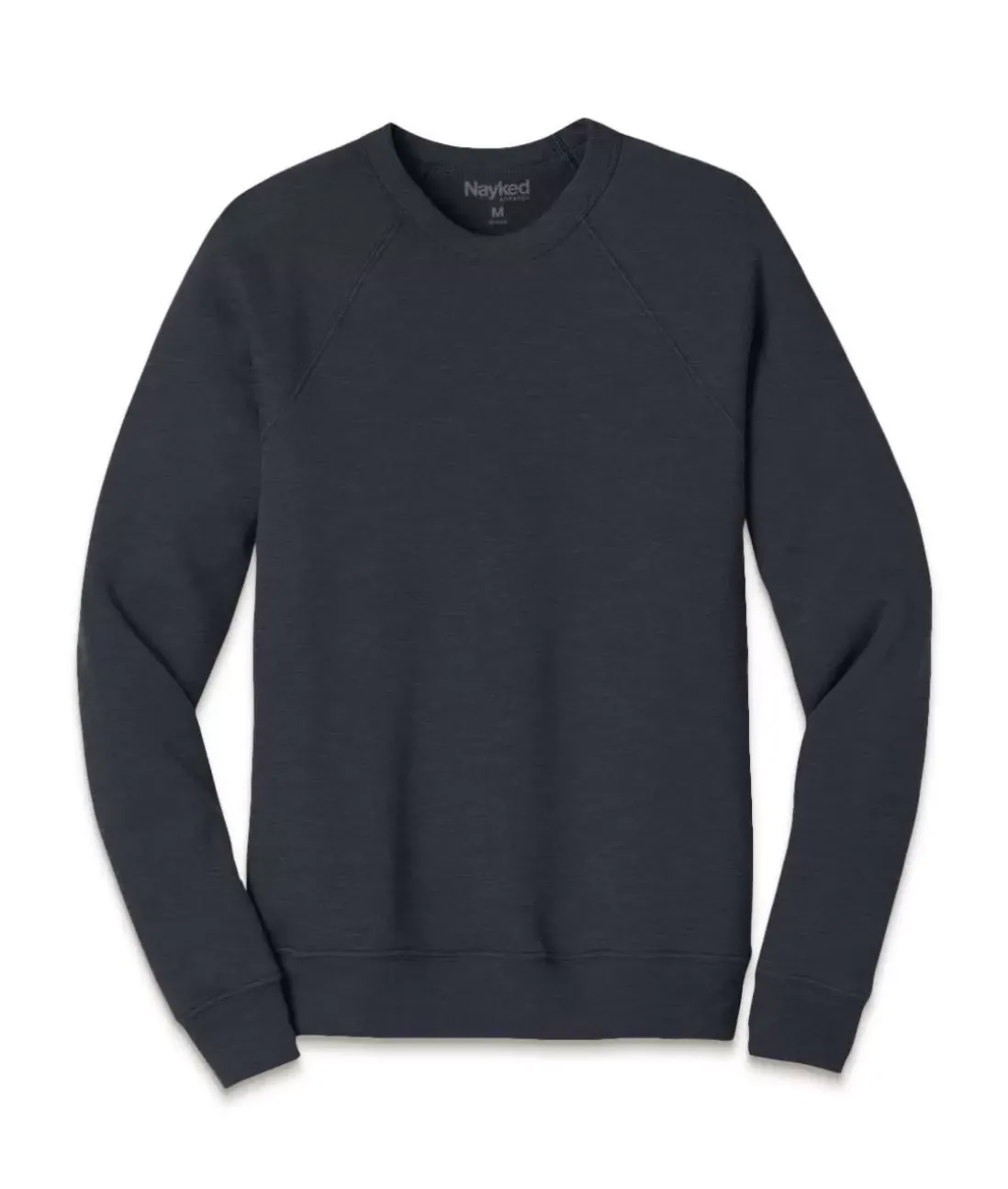 Men Nayked Apparel Shirts>Men'S Ridiculously Soft Lightweight Heathered Fleece Pullover Sweatshirt