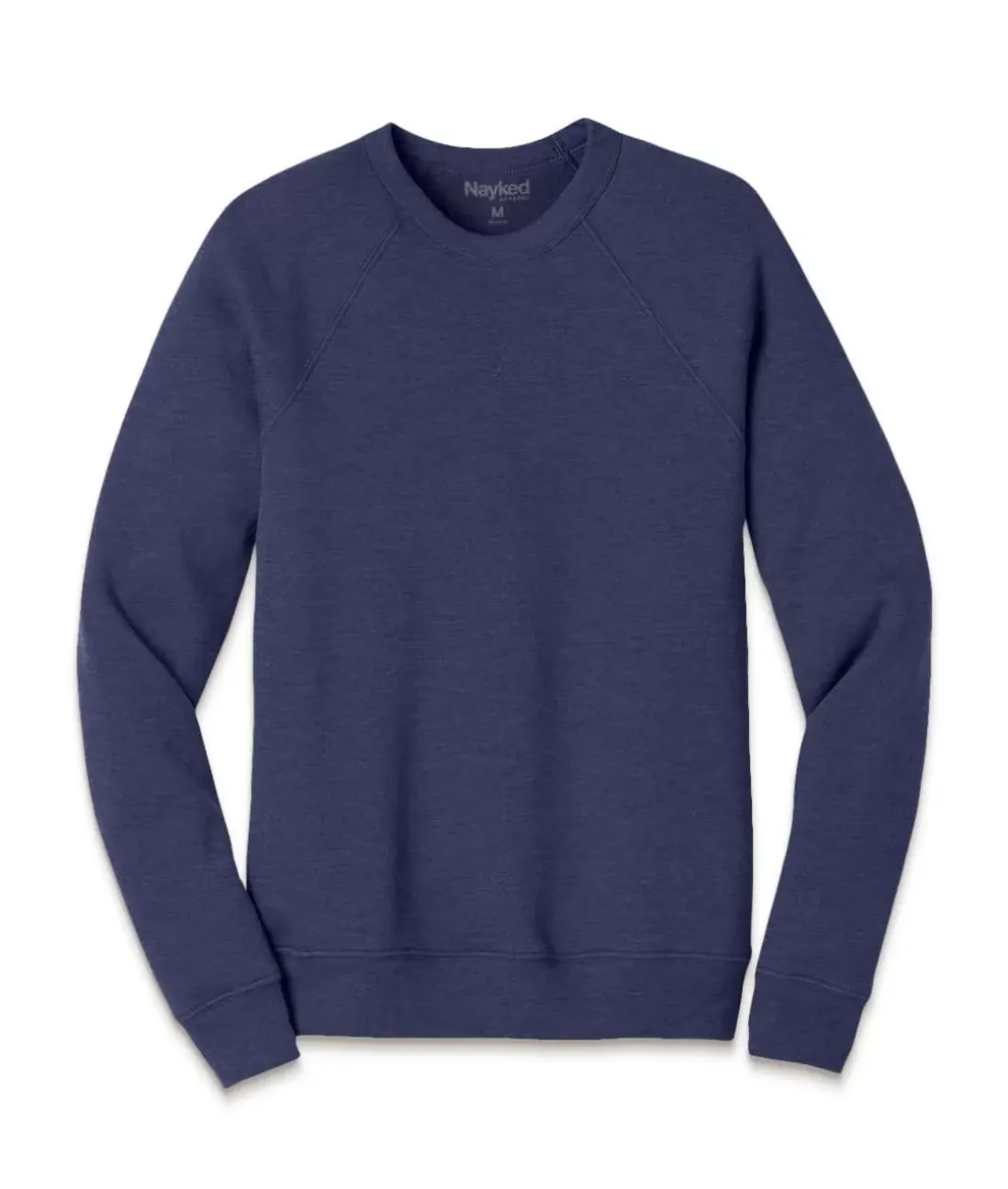 Men Nayked Apparel Shirts>Men'S Ridiculously Soft Lightweight Heathered Fleece Pullover Sweatshirt