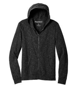 Men Nayked Apparel Outerwear>Men'S Ridiculously Soft Lightweight Full-Zip Hoodie