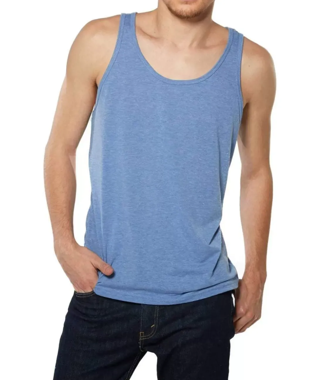 Men Nayked Apparel Swim>Men'S Ridiculously Soft Lightweight Tank Top