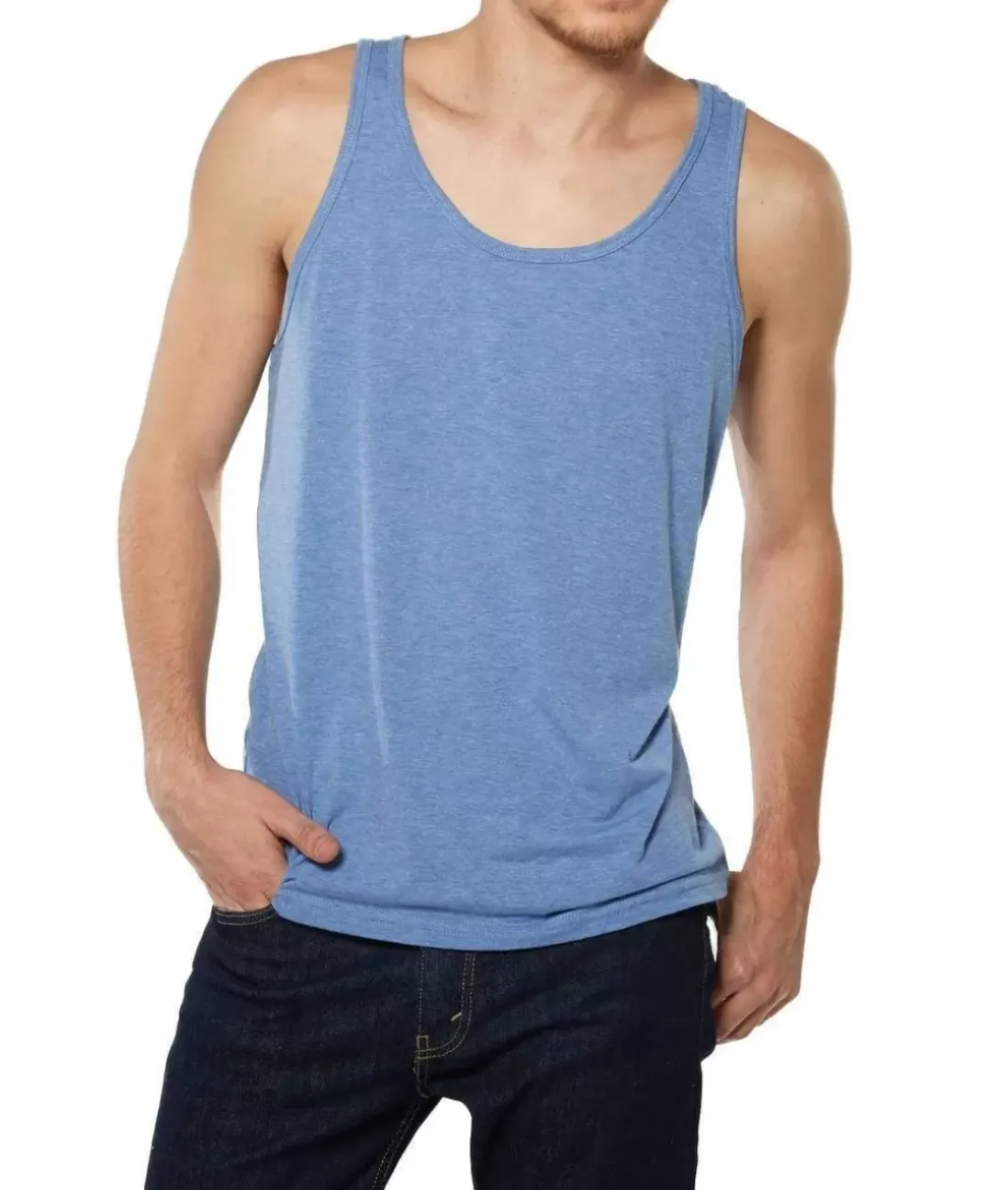 Men Nayked Apparel Swim>Men'S Ridiculously Soft Lightweight Tank Top