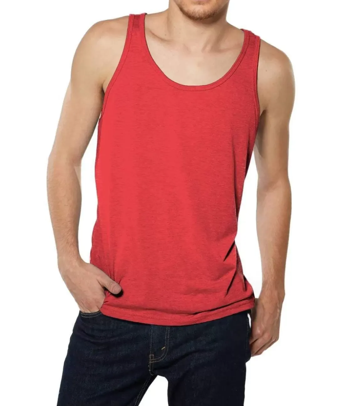 Men Nayked Apparel Swim>Men'S Ridiculously Soft Lightweight Tank Top