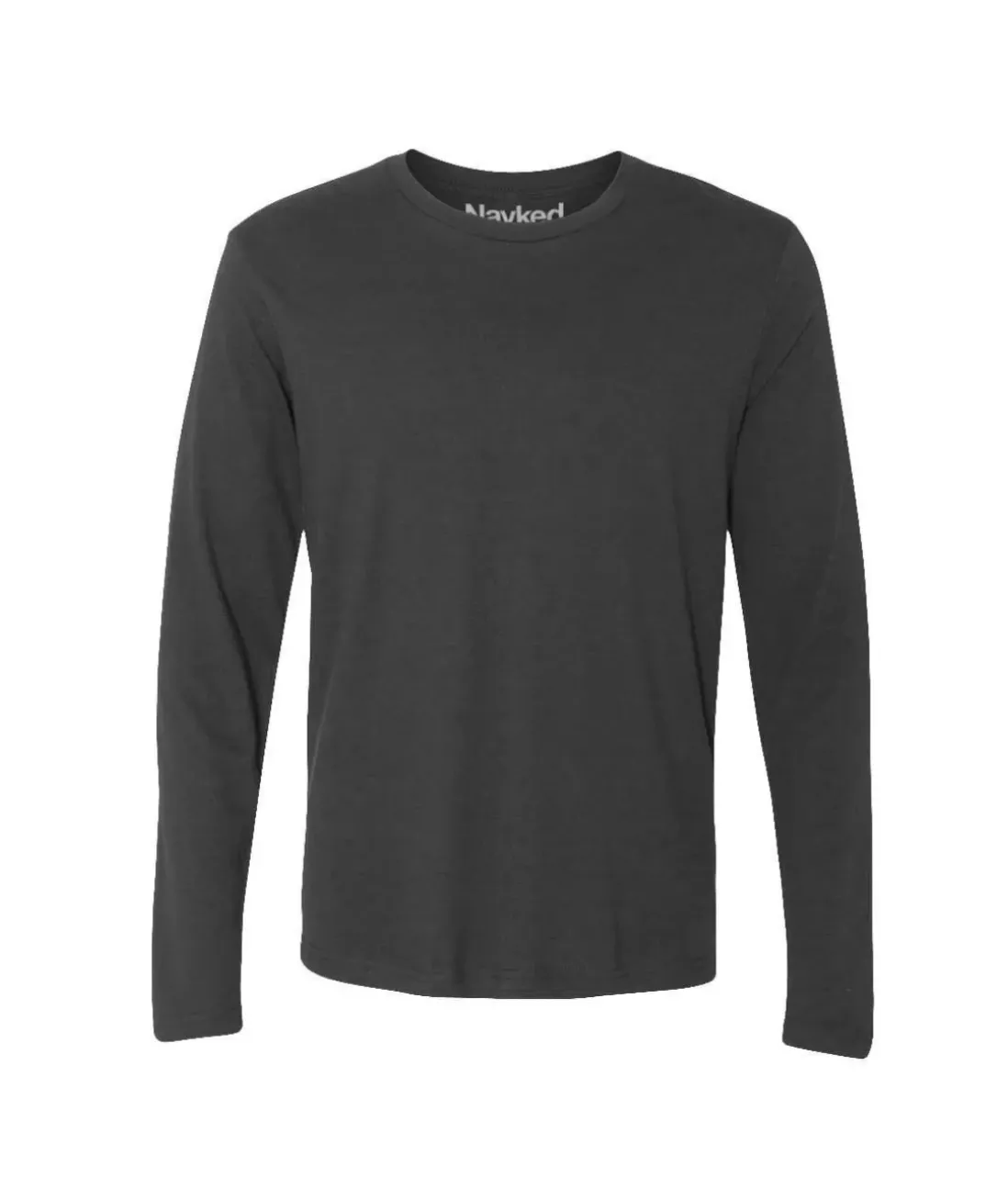 Men Nayked Apparel T-Shirts>Men'S Ridiculously Soft Long Sleeve 100% Cotton T-Shirt