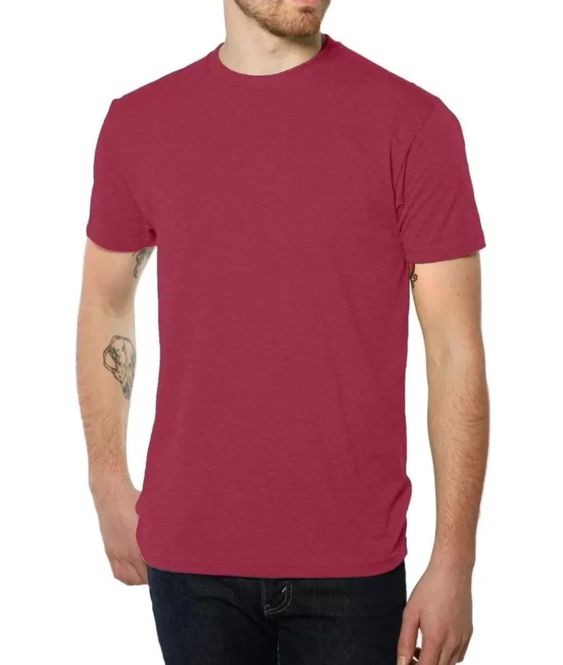 Men Nayked Apparel T-Shirts>Men'S Ridiculously Soft Midweight Crew T-Shirt | Classic