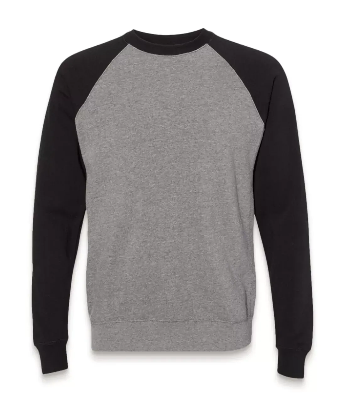 Men Nayked Apparel Hoodies & Sweatshirts>Men'S Ridiculously Soft Midweight Raglan Colorblocked Pullover