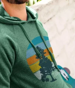 Men Nayked Apparel Shirts>Men'S Ridiculously Soft Midweight Raglan Hooded Graphic Sweatshirt | Take A Hike