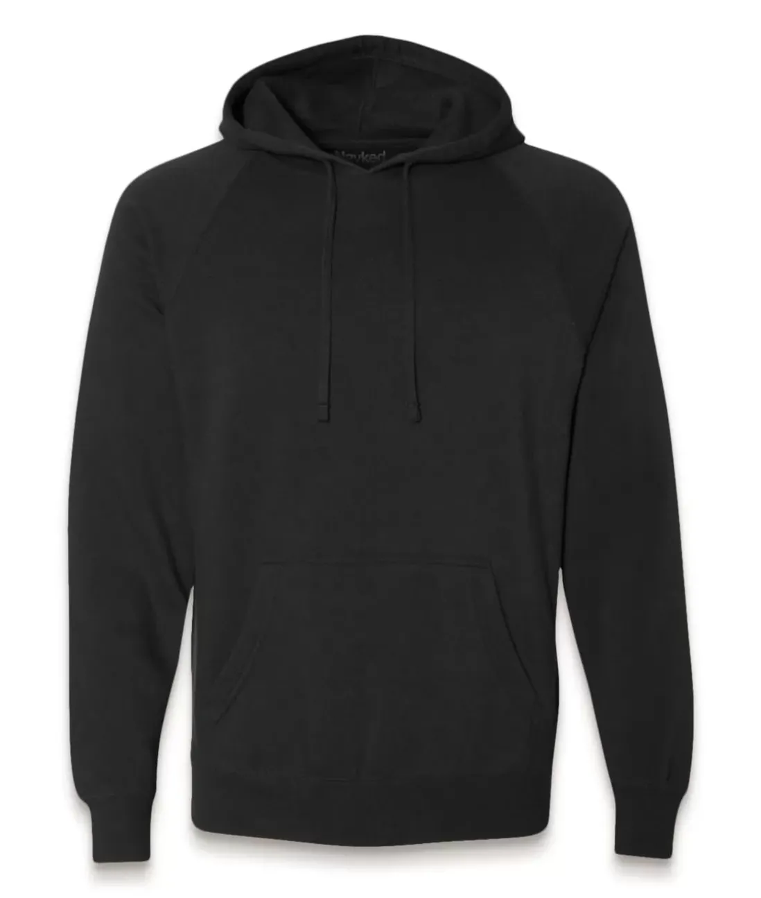 Men Nayked Apparel Workout Wear>Men'S Ridiculously Soft Midweight Raglan Hooded Sweatshirt